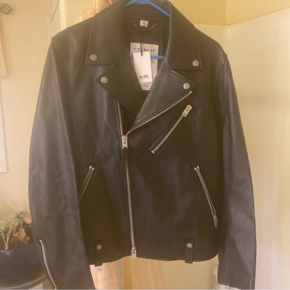#Coach Moto jacket - Picture 9 of 14